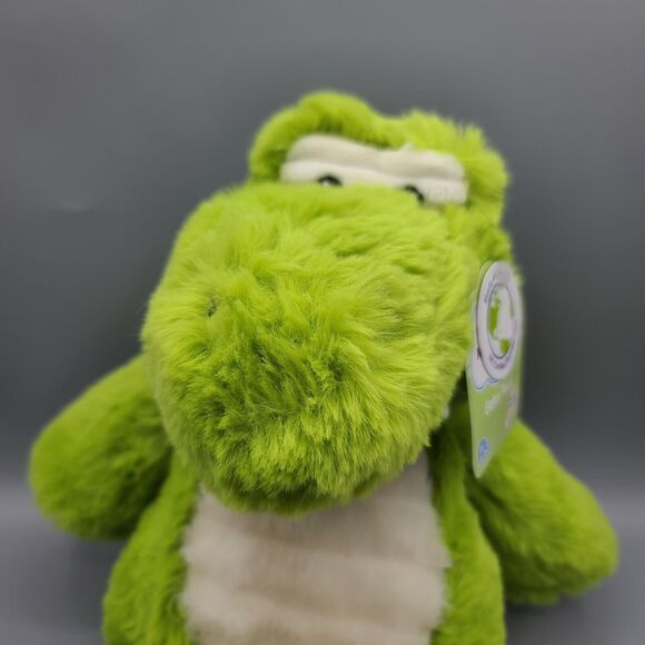 Spark Create Imagine 10" Gator Plush Rattle PolyBean Filled Plush Stuffed Animal - Picture 2 of 14